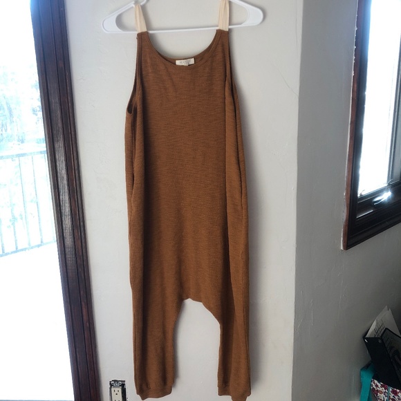 loose baggy pocket jumpsuit